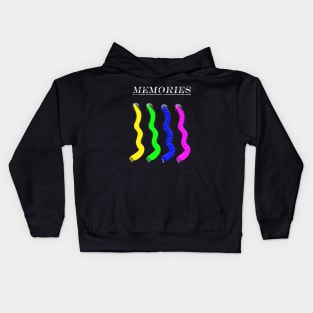 worm on a string memories Kids Hoodie